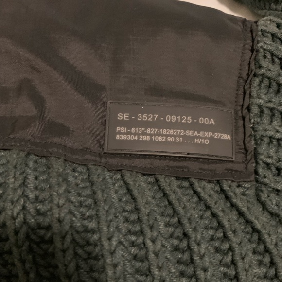 Next Knitted Winter Jacket - Picture 4 of 10